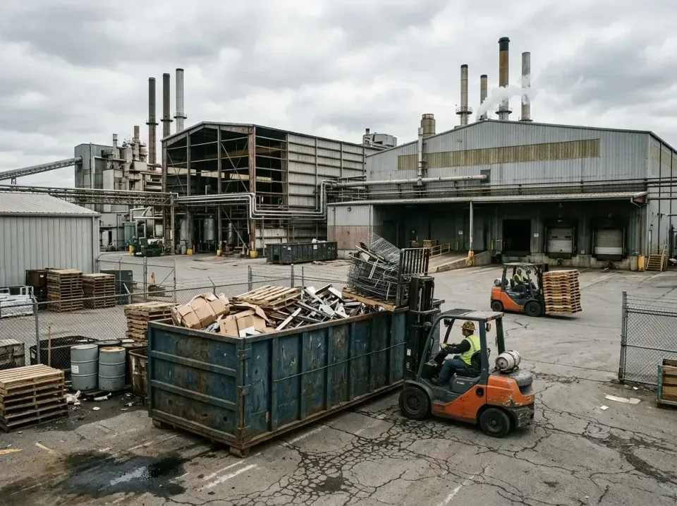 industrial-factory-scrap-conta-003 — frequently asked questions, Cheap Roll-off Dumpster Rentals in Liberty, PA